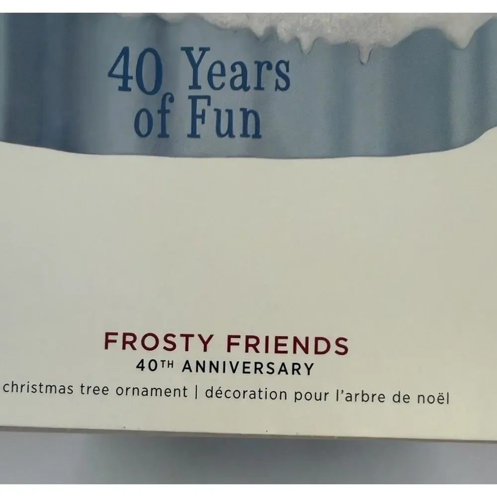 2019 Hallmark Keepsake Frosty Friends 40th Anniversary New In Box